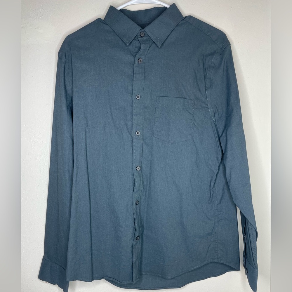 Blue Button Up Shirt